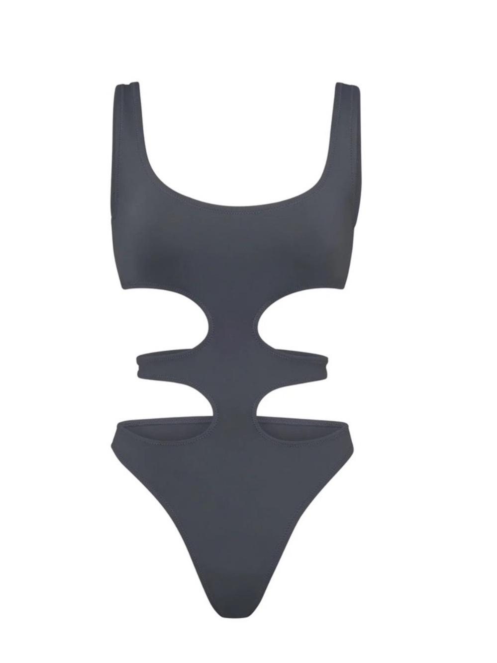 NWOT SKIMS Monokini Cutout Swim Tank One Piece Swimsuit XS